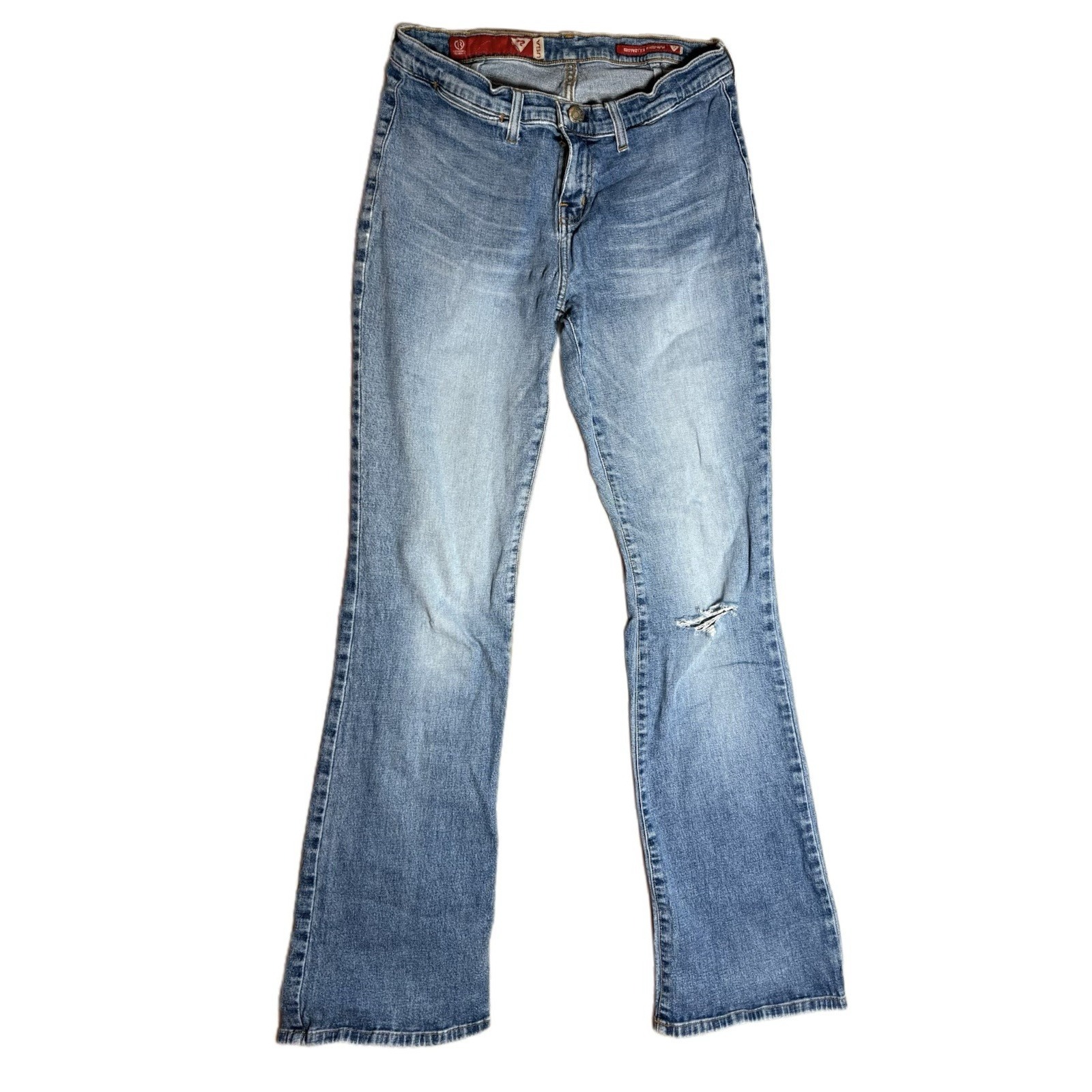 Guess Lowrise Vtg 90s Sz 30 Bootcut Light Wash Bootcut Leg Denim Jeans